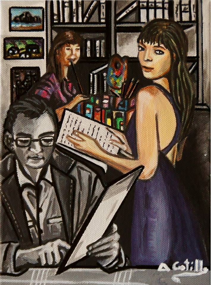 PINTANDO Y ESCRIBIENDO - 29 de marzo de 2014