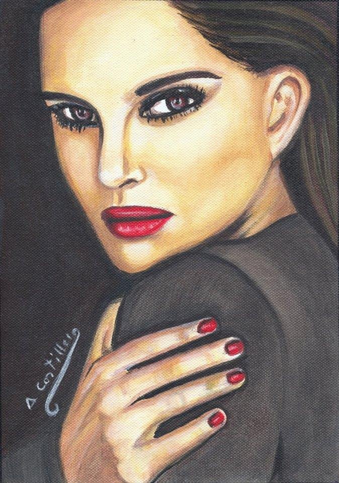 LUCIENDO MI DIBUJO COMO UNA NIÑA PEQUEÑA - 5 de marzo de 2015