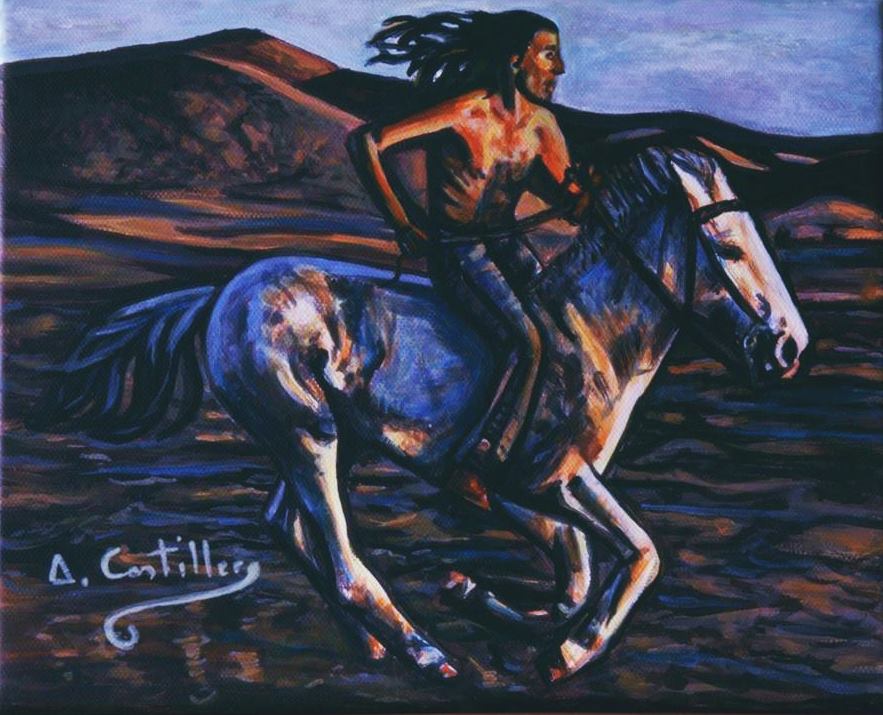 EL JINETE A ESCAPE Y LAS GRANDES LLANURAS - 8 de febrero 2018