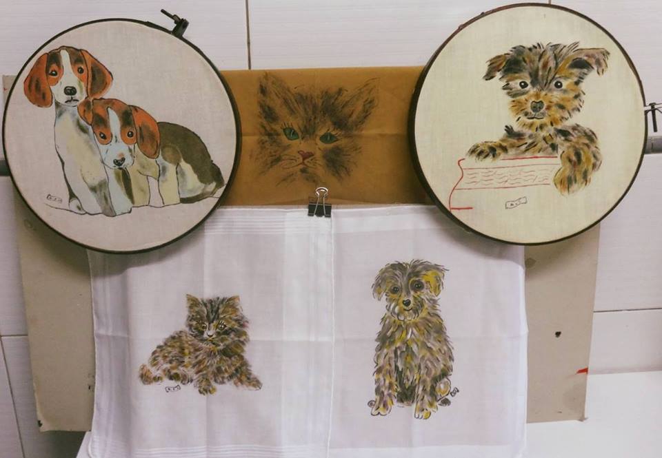 PAÑUELOS PINTADOS - 15 de abril de 2018