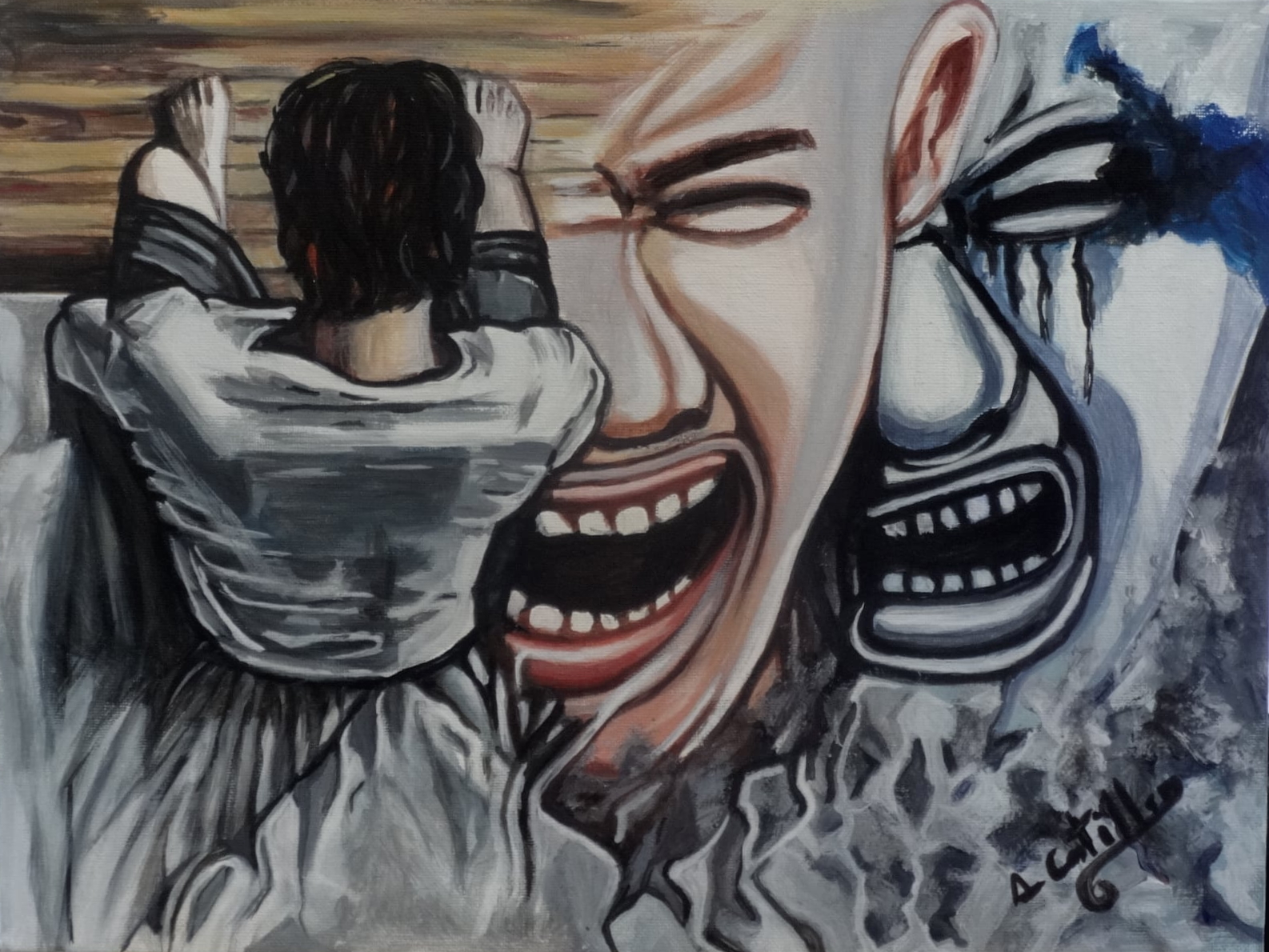 UN INTERMINABLE GRITO DENTRO DE MI CABEZA -14 de febrero de 2022